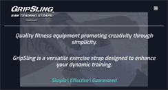Desktop Screenshot of gripsling.com